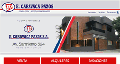 Desktop Screenshot of caravacapazos.com